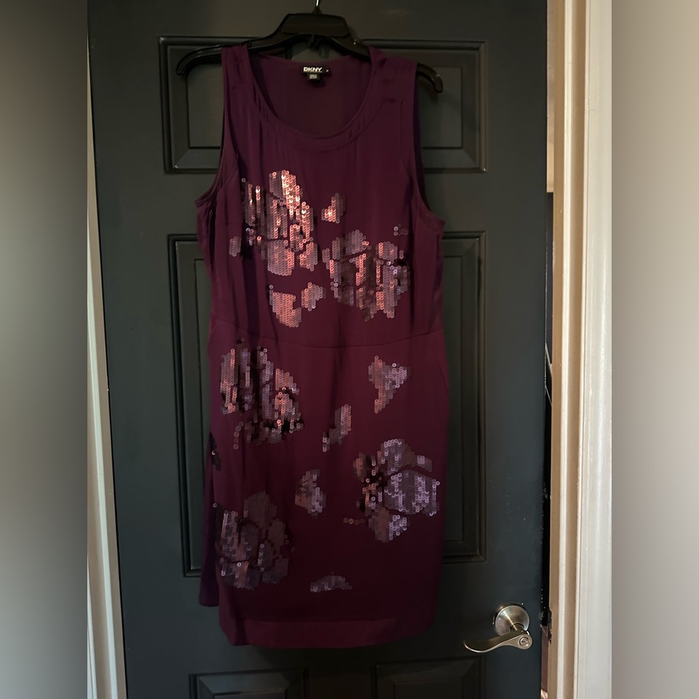 DKNY Vibrant Purple Top